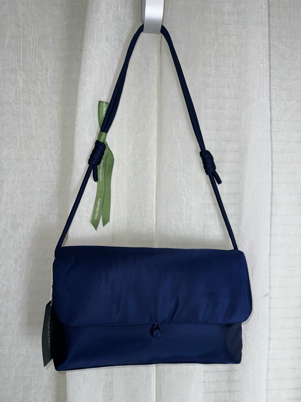 Vera Bradley RFID Andover Peacoat Navy Ultralight Water Repellent Crossbody Bag